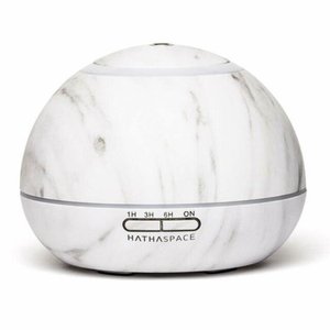 lot 76577 image: Hathaspace Marble Essential Oil Aroma Diffuser