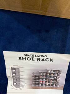 lot 76580 image: SPACE SAVING SHOE RACK