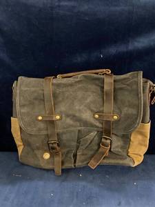 lot 76585 image: HEAVY DUTY CANVAS SATCHELOFFICE