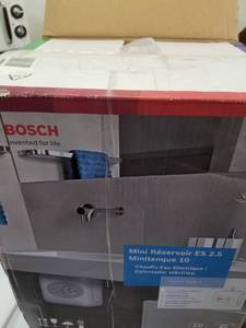 lot 6681 image: Bosch Tronic 3000 2.5 gal. Electric Water Heater