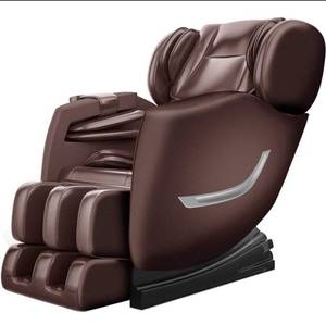 lot 60004 image: Real Relax Favor SS01 Massage Chair Brown Retail $1099.99