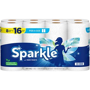 lot 9027 image: Sparkle� Pick-A-Size� Paper Towels, 8 Double Rolls  16 Regular Rolls