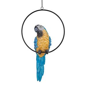 lot 9038 image: Design Toscano Polly in Paradise Parrot Statue Size Large