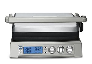 lot 9045 image: Cuisinart GR-300WSP1 Elite Griddler, Stainless Steel