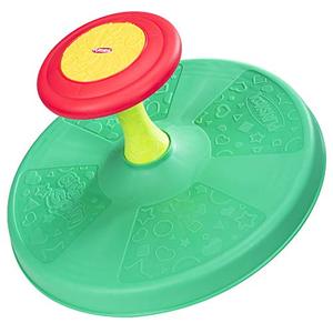 lot 9059 image: Playskool Sit ��n Spin Classic Spinning Activity Toy for Toddlers Ages Over 18 Months (Amazon Exclusive),Multicolor