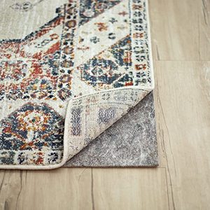 lot 9070 image: Mohawk Home 2 x 12 Non Slip Rug Pad Gripper 14 Thick Dual Surface Felt  Rubber Gripper - Safe for All Floors