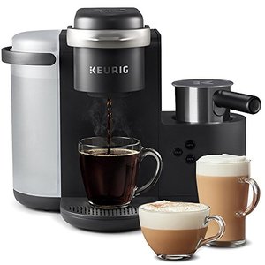 lot 9084 image: Keurig K-Cafe Single-Serve K-Cup Coffee Maker, Latte Maker and Cappuccino Maker, Comes with Dishwasher Safe Milk Frother, Coffee Shot Capability, Compatible With all Keurig K-Cup Pods, Dark Charcoal