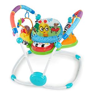 lot 9099 image: Baby Einstein Neighborhood Friends Activity Jumper with Lights and Melodies