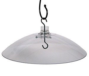 lot 9105 image: AUDUBON NACLBAF16 Clear Squirrel Baffle, 16-Inch