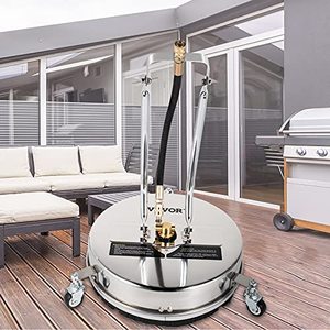lot 9109 image: VEVOR Surface Cleaner, 4000 psi Pressure Surface Cleaner, 16 Pressure Washer Surface Cleaner 14 QC Pressure Washing Surface Cleaner Stainless Steel Pressure Cleaner for Decks with Twin Rotary Arm