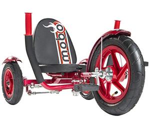 lot 9164 image: Mobo Mity Sport Safe Tricycle. Toddler Big Wheel Ride On Trike. Pedal Car, Red