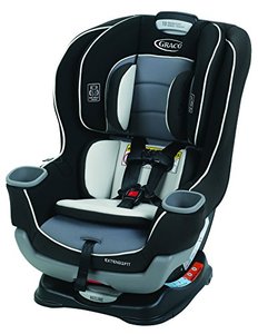 lot 9175 image: Graco Extend2Fit Convertible Car Seat, Gotham