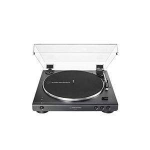 lot 9176 image: Audio-Technica AT-LP60XBT-BK Fully Automatic Bluetooth Belt-Drive Stereo Turntable, Black, Hi-Fi, 2 Speed, Dust Cover, Anti-Resonance, Die-cast Aluminum Platter