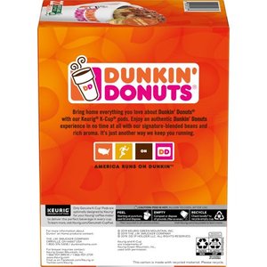 lot 9212 image: Lot of two- Dunkin Donuts 22ct Caramel Coffee Cake