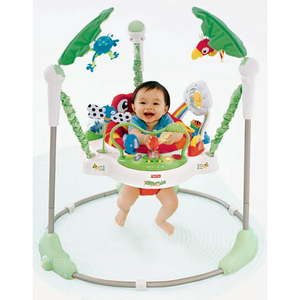 lot 9219 image: Fisher-Price Rainforest Jumperoo