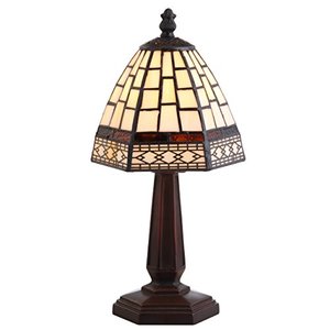 lot 9223 image: JONATHAN Y JYL8016A Carter Tiffany-Style 12 LED Table Lamp Tiffany,Traditional for Bedroom, Living Room, Office, College Dorm, Coffee Table, Bookcase, Bronze