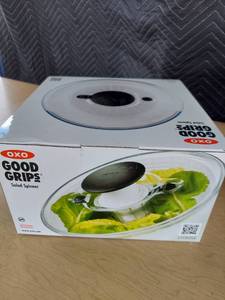 lot 3721 image: OXO Good Grips Salad Spinner