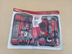 lot 3749 image: Hyper Tough 33-Piece Home Use Tool Set