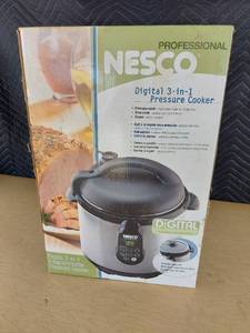 lot 3774 image: Nesco digital pressure cooker