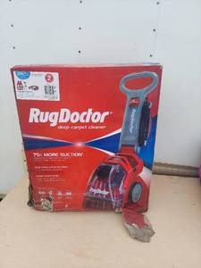 lot 3863 image: Rug Doctor Deep Carpet High Power Suction Cleaner, Pet Odor Stain Remover