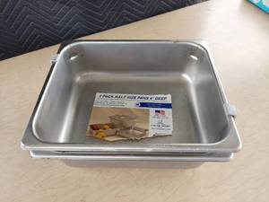 lot 3875 image: 2 half size pans