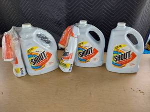 lot 3903 image: Shout cleaner - 1 partial full
