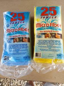 lot 3921 image: microfiber towels