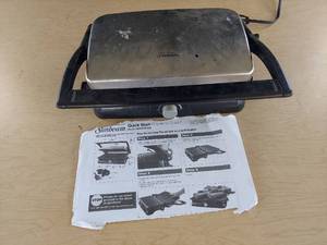 lot 3982 image: Sunbeam griddle