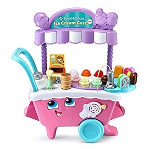 lot 71262 image: LeapFrog Scoop and Learn Ice Cream Cart Deluxe (Frustration Free Packaging) , Pink (B0877FBND2)