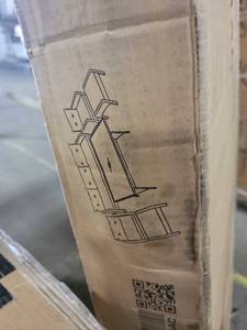 lot 71276 image: Patio Sofa Set SELLING AS IS this a Box 2 of 3 (Not Complete)