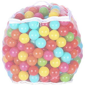 lot 71312 image: BalanceFrom Fitness 2.3 In 400 Crush Proof Play Pit Balls with Storage Bag