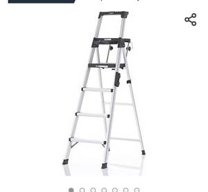 lot 71331 image: COSCO Premium Step Ladder, 6ft, Steel