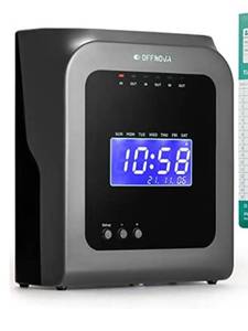 lot 71348 image: OFFNOVA Im�Pulse Thermal Time Clock for Employees Small Business, No Ink Ribbons or Network Needed, inOut Time Attendance Machine