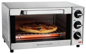 lot 71350 image: Hamilton Beach - ToasterPizza Oven - Stainless-Steel