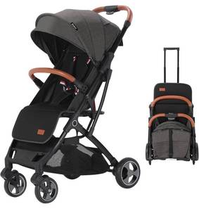 lot 1758 image: Blahoo Lightweight Baby Stroller (Dark Black)