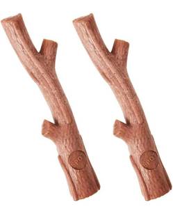 lot 1769 image: Ethical Pet 2 Pack of Bambone Plus Stick Dog Chew Toys