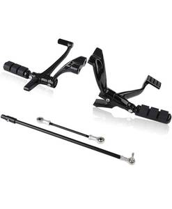 lot 1803 image: TCMT Forward Controls Pegs Levers Linkages Fits For Harley Sportster XL 1200 883 2014-2022 (Style A Black)