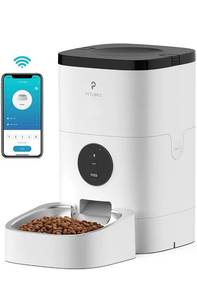 lot 1807 image: PETLIBRO Automatic Cat Feeder Timed Cat Feeder with Desiccant Bag Dry Food Pr...