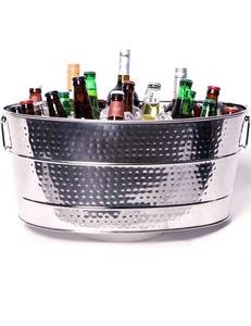 lot 1822 image: BREKX Aspen Heavy-Duty Stainless Steel Beverage Tub.