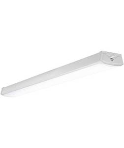 lot 1854 image: 2 pack. Sunco Lighting LED Wraparound Light Fixture 4FT, Garage Ceiling Lights, Linkable 40W300W, 3500 LM, 5000K Daylight.