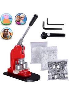 lot 1900 image: Mophorn Button Maker 44mm 1.75inch Button Maker Machine Badge Punch Press Pin Button Maker.