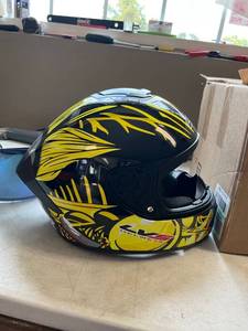 lot 1920 image: LVS Helmet Men Full Face Helmet Moto Riding Racing Helmet Double Lens Crash Casco Moto DOT Approved. Large