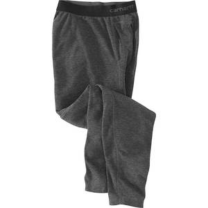 lot 1993 image: Carhartt Mens Base Force Heavyweight Poly-Wool Bottom - XL - Black Heather