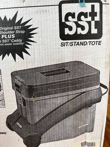 lot 2020 image: Craftsman SST (SitStandTote) w wheeled caddy. New Old Stock