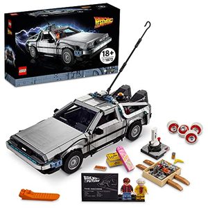 lot 103 image: LEGO Back to The Future Time Machine 10300 Building Set for Adults Build a Detailed Model of a Movie Legend (1,856 Pieces)   (Retails $245)  (Factory Sealed)
