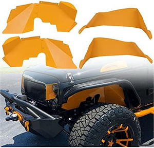 lot 46090 image: YOYODEER Sheet Steel Orange Front  Rear Inner Fender Kit