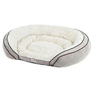 lot 49176 image: Petlinks Supreme Soother 42x30x10 Pet Bed, Large, Gray