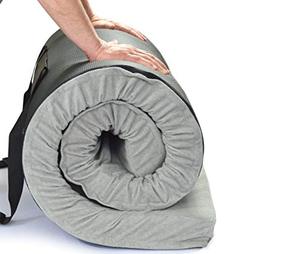 lot 49228 image: BETTER HABITAT SleepReady Portable Floor Bed  3 inch 100% CertiPUR-US Memory Foam  Twin, Single  Sleeping Pad, Camping Mattress  Roll Out, Foldable, Waterproof Cover, Travel Bag