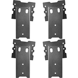lot 49945 image: VEVOR Deer Blind Brackets 4 x 4 Deer Stand Brackets Powder Coated Steel Tree House Brackets Heavy Duty Deer Stands 4 PCS Elevated Deer Blinds for Outdoor Platform and Hunting Stand WScrew Kit