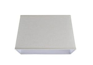 lot 49971 image: Aspen Creative 32037 Transitional Rectangle Hardback Shape Spider Construction Lamp Shade, Off White  (16 x 10)